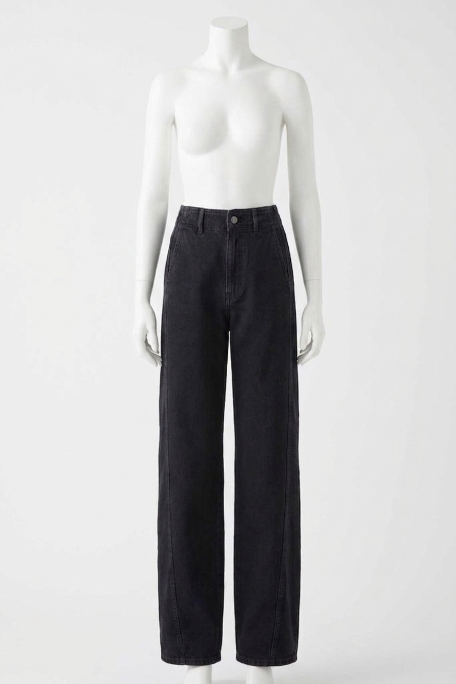NEW APIECE APART meridian high waisted jean in luna wash